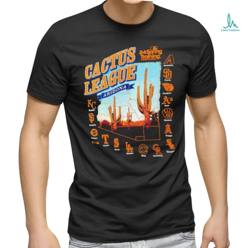 Cactus League Arizona 2024 MLB Spring Training logo shirt