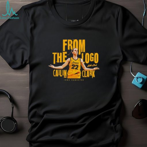 Caitlin Clark Iowa Hawkeyes from the logo signature shirt
