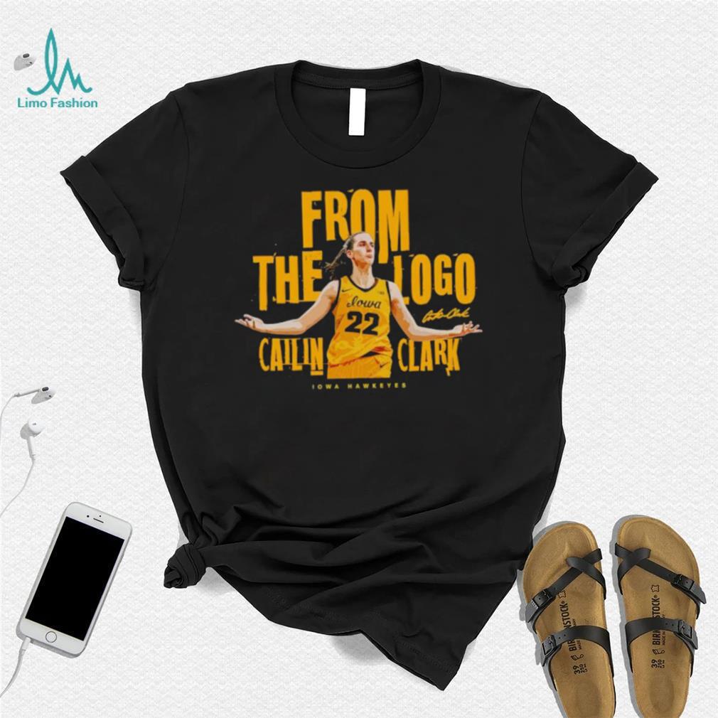 Caitlin Clark from the logo shirt Caitlin Clark from the logo shirt