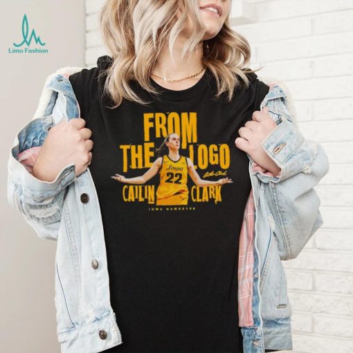 Caitlin Clark from the logo shirt
