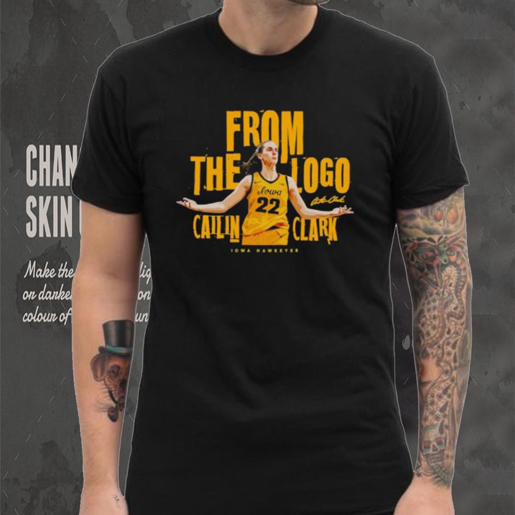 Caitlin Clark from the logo shirt Caitlin Clark from the logo shirt