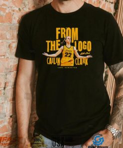 Caitlin Clark from the logo shirt