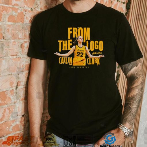 Caitlin Clark from the logo shirt