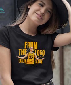 Caitlin Clark from the logo shirt