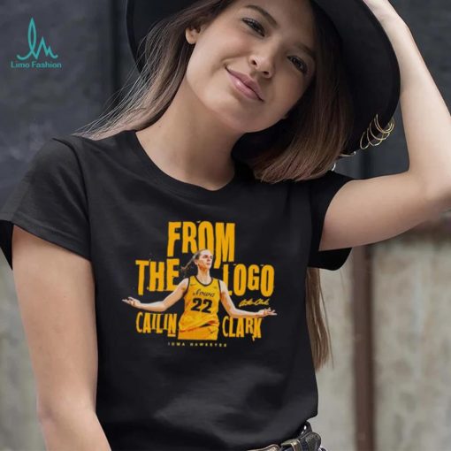 Caitlin Clark from the logo shirt