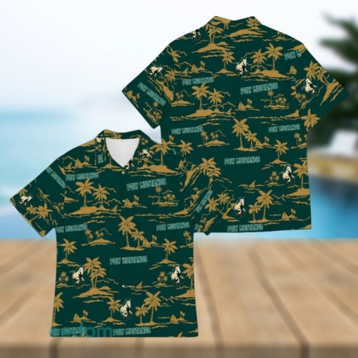 Cal Poly Mustangs Tropical Beach Aloha 3D Hawaiian Shirt For Men Women Gifts New Trending Teams Shirt Hollidays