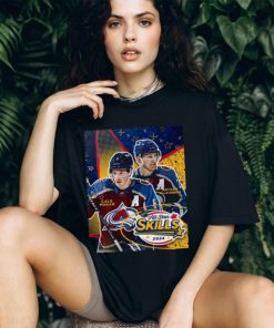 Cale makar and nathan mackinnon colorado avalanche 2024 nhl all star skills shirt