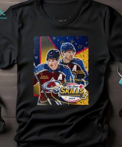 Cale makar and nathan mackinnon colorado avalanche 2024 nhl all star skills shirt