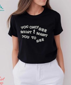 Caleb Williams Wearing You Only See What You Want To See Unseen Being Shirt