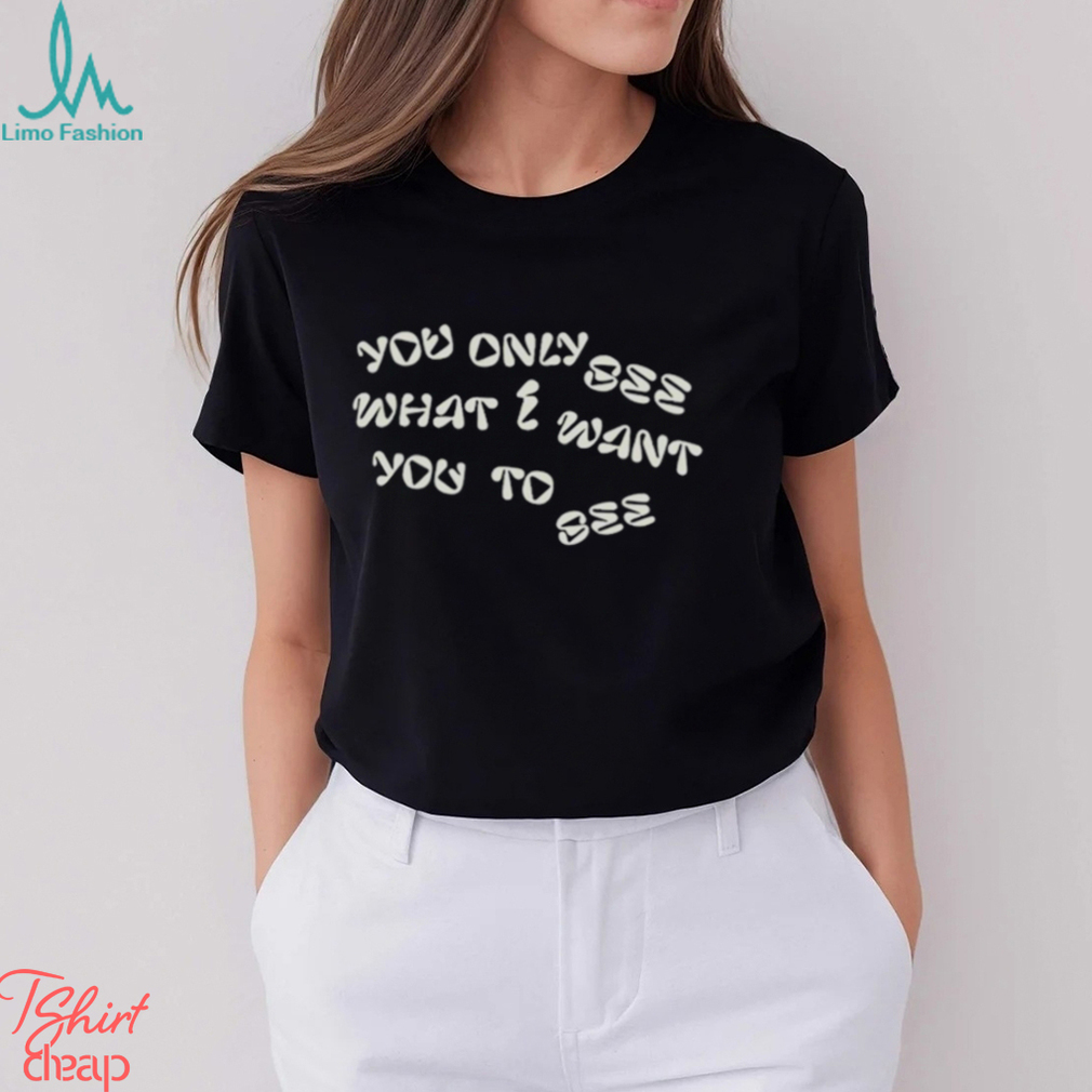 Caleb Williams Wearing You Only See What You Want To See Unseen Being Shirt Caleb Williams Wearing You Only See What You Want To See Unseen Being Shirt