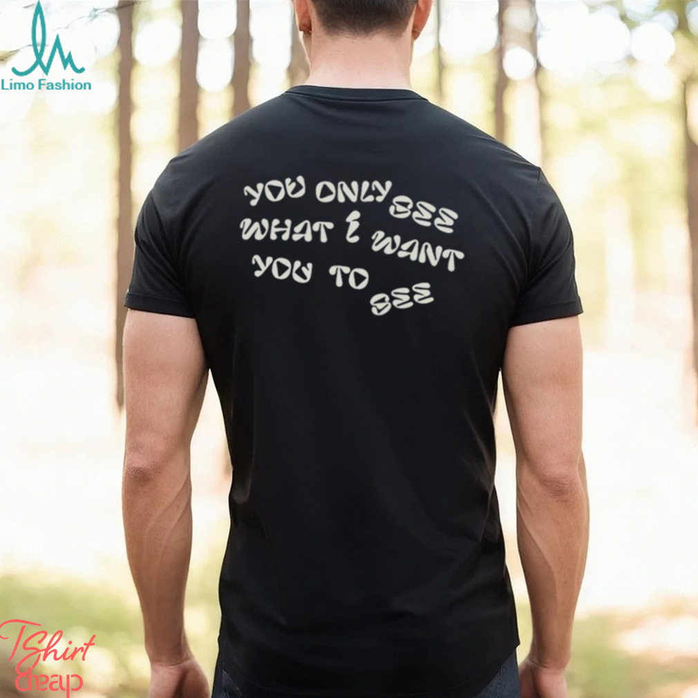 Caleb Williams Wearing You Only See What You Want To See Unseen Being Shirt Caleb Williams Wearing You Only See What You Want To See Unseen Being Shirt