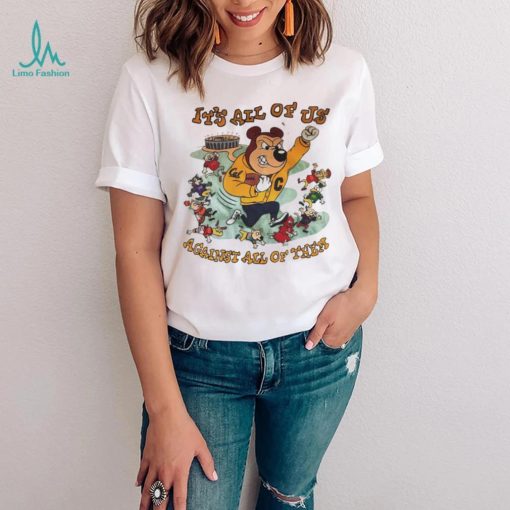 California Golden Bears It’s all of us against all of them cartoon shirt