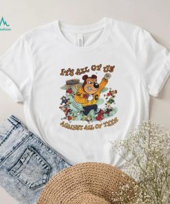 California Golden Bears It’s all of us against all of them cartoon shirt