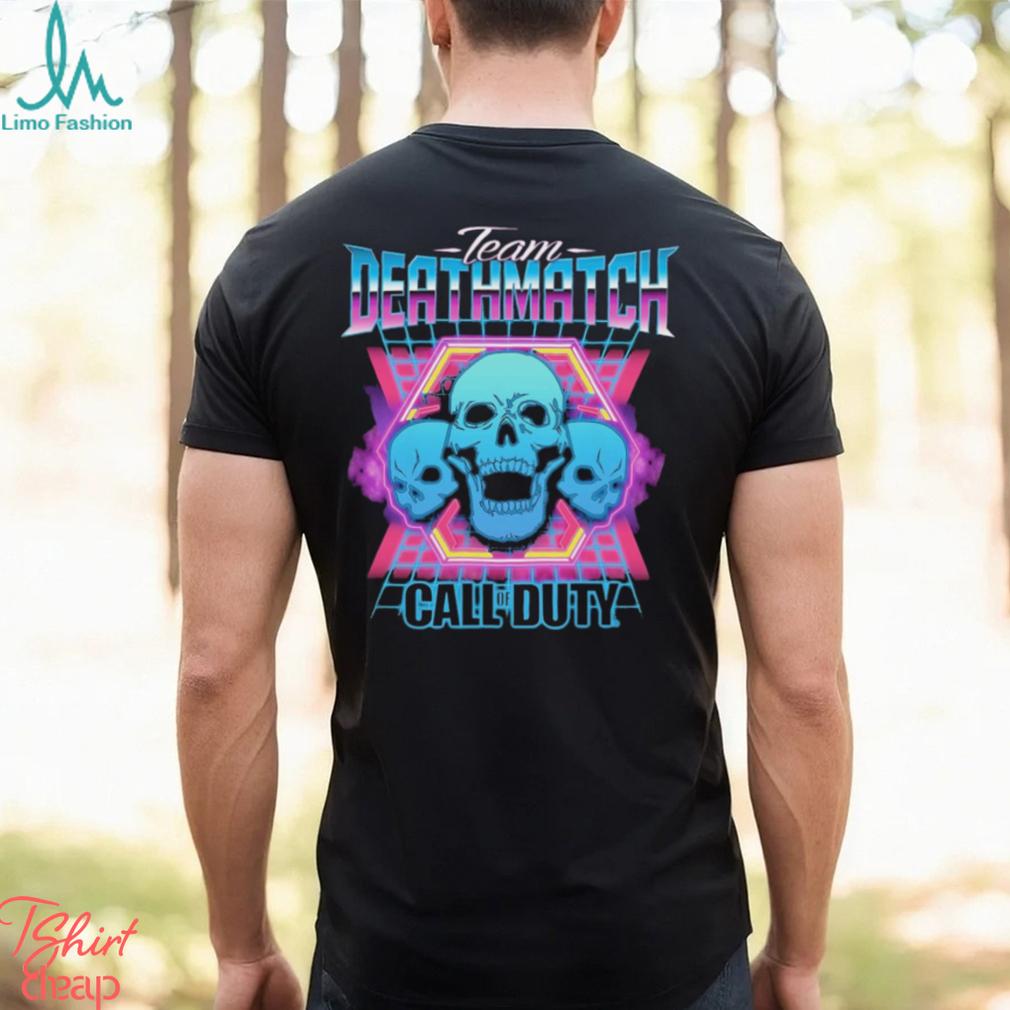 Call of duty black team deathmatch arcade shirt Call of duty black team deathmatch arcade shirt
