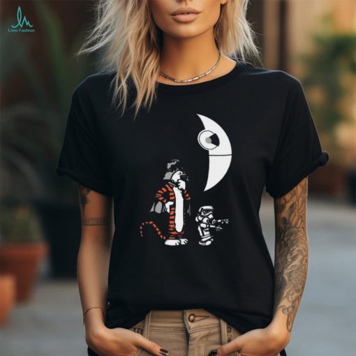 Calvin and Hobbes Darth Hobbes and Calvin Trooper t shirt