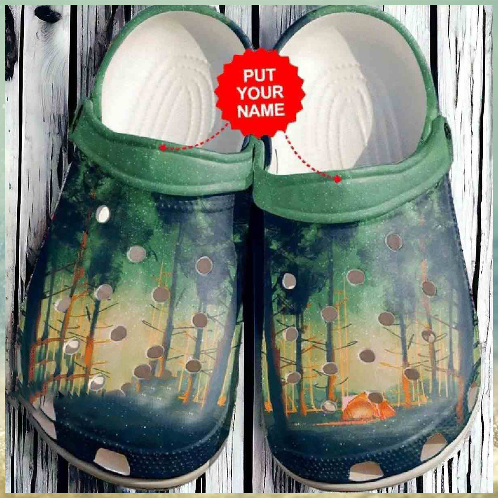 Camping In The Forest Crocs Clogs Gift Camping In The Forest Crocs Clogs Gift