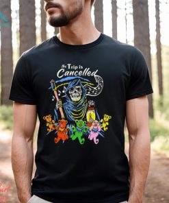 Cancelled Trip Black Shirt