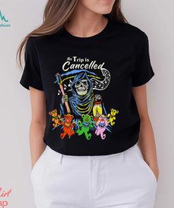 Cancelled Trip Black Shirt