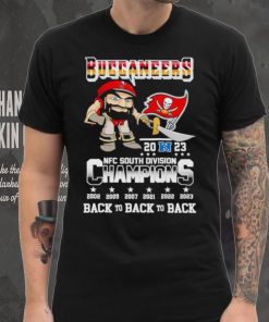 Captain Fear Buccaneers 2023 NFC South Division Champions back to back to back shirt