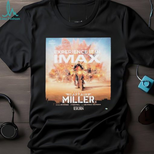 Captain Miller Official IMAX Poster Shirt