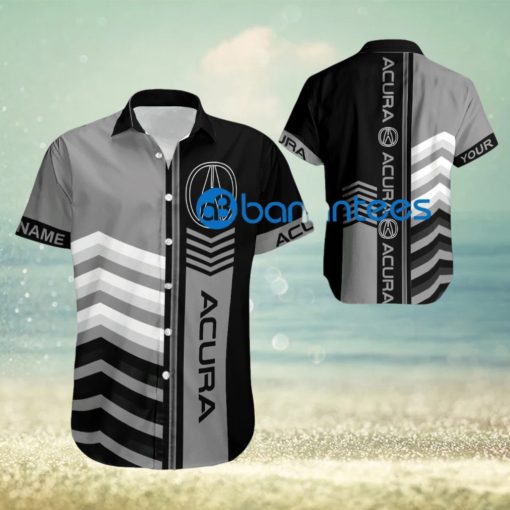 Car Racing Acura Arrow Pattern Hawaiian Shirt New Custom Name Gift