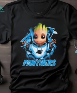 Carolina Panthers Baby Groot Blood Inside Me Shirt