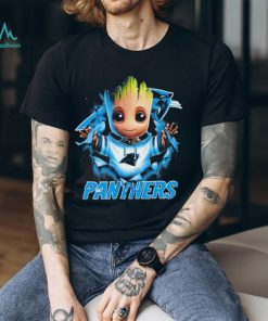 Carolina Panthers Baby Groot Blood Inside Me Shirt
