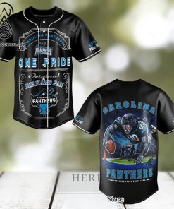 Carolina Panthers Classic All Over Print Baseball Jersey