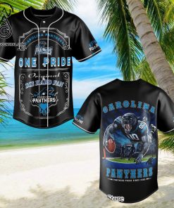 Carolina Panthers Classic All Over Print Baseball Jersey