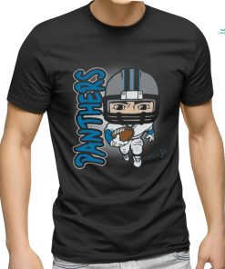 Carolina Panthers Toddler Black Scrappy Sequel T Shirt