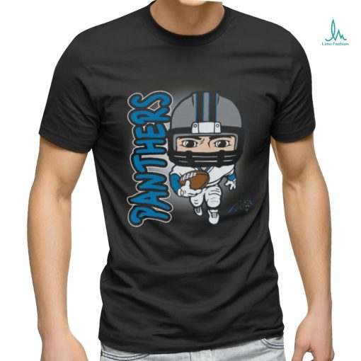 Carolina Panthers Toddler Black Scrappy Sequel T Shirt