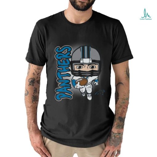 Carolina Panthers Toddler Black Scrappy Sequel T Shirt