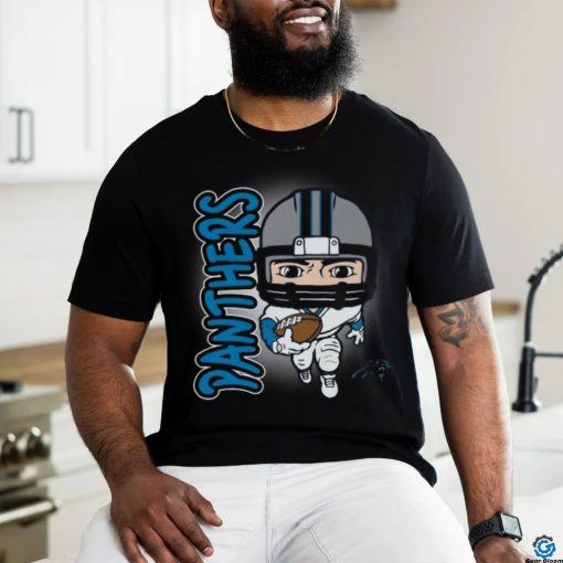 Carolina Panthers Toddler Black Scrappy Sequel T Shirt