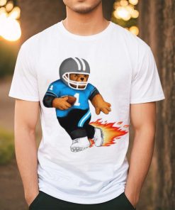 Carolina Panthers football bear fire shirt
