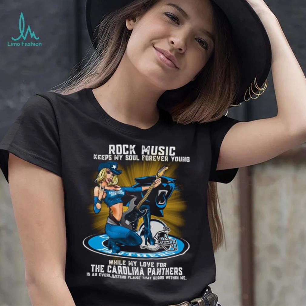 Carolina Panthers rock music keep my soul forever young shirt Carolina Panthers rock music keep my soul forever young shirt