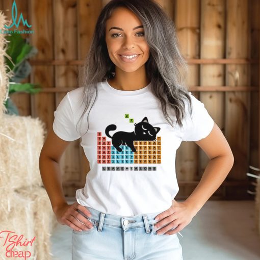 Cat Periodic Table Shirt