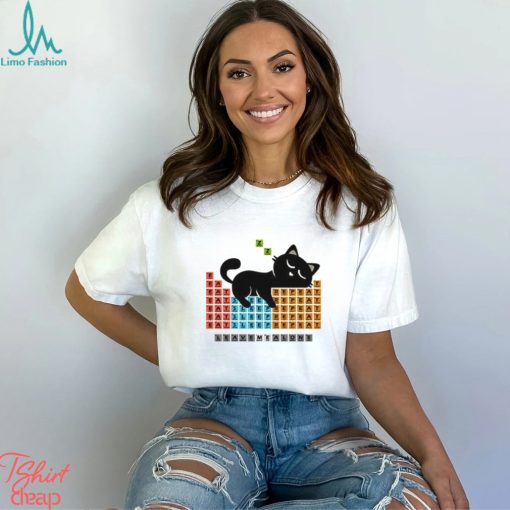 Cat Periodic Table Shirt