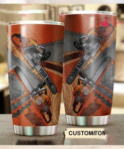 Chainsaw Personalized Tumbler