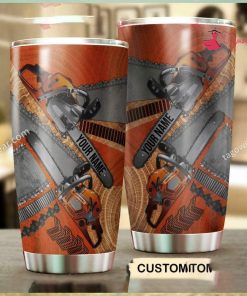 Chainsaw Personalized Tumbler