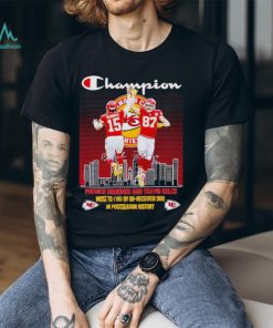 Champion Patrick Mahomes and Travis Kelce most TD 16 by QB receiver duo shirt