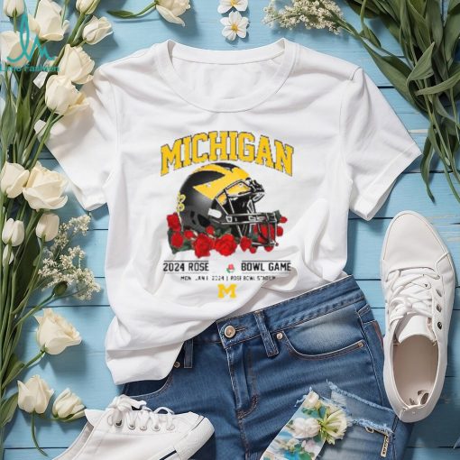 Champion University of Michigan Football 2024 Rose Bowl Game Shirt