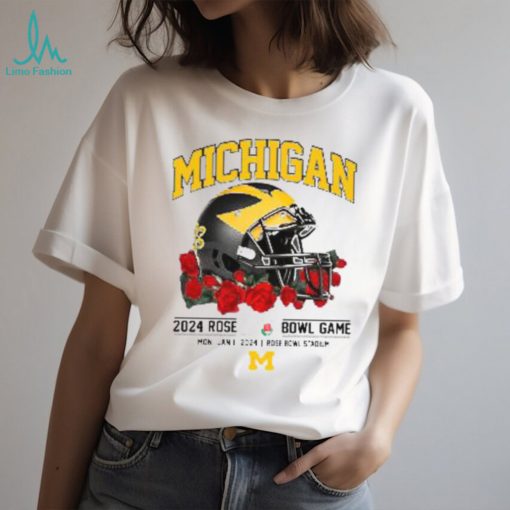 Champion University of Michigan Football 2024 Rose Bowl Game Shirt