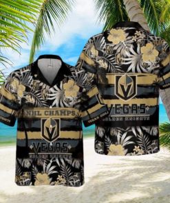 Champs Vegas Golden Knights NHL Hawaiian Shirt Gift For Hockey Fans