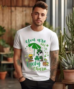 Charlie Brown and Snoopy you are my lucky charm St. Patrick’s Day shirt