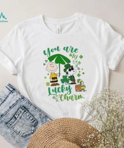 Charlie Brown and Snoopy you are my lucky charm St. Patrick’s Day shirt