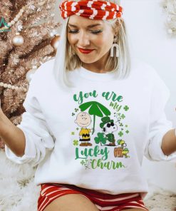 Charlie Brown and Snoopy you are my lucky charm St. Patrick’s Day shirt