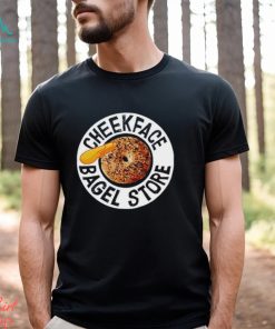 Cheekface Bagel shirt