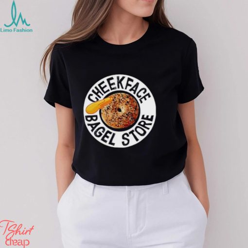 Cheekface Bagel shirt