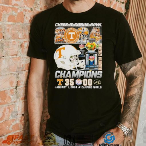 Cheez It Citrus Bowl 2024 Champions Tennessee Volunteers 35 00 shirt