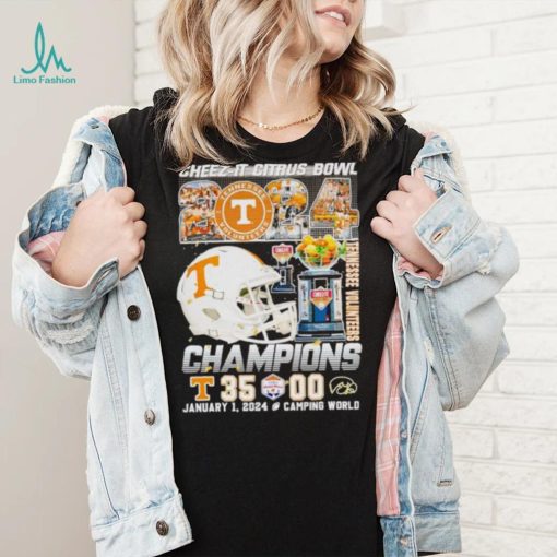 Cheez It Citrus Bowl 2024 Champions Tennessee Volunteers 35 00 shirt